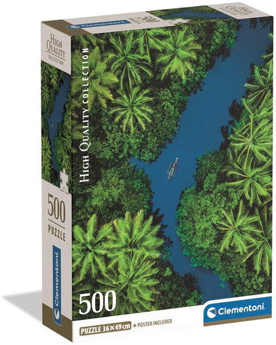 Clementoni legpuzzel tropical aerial, 500st.