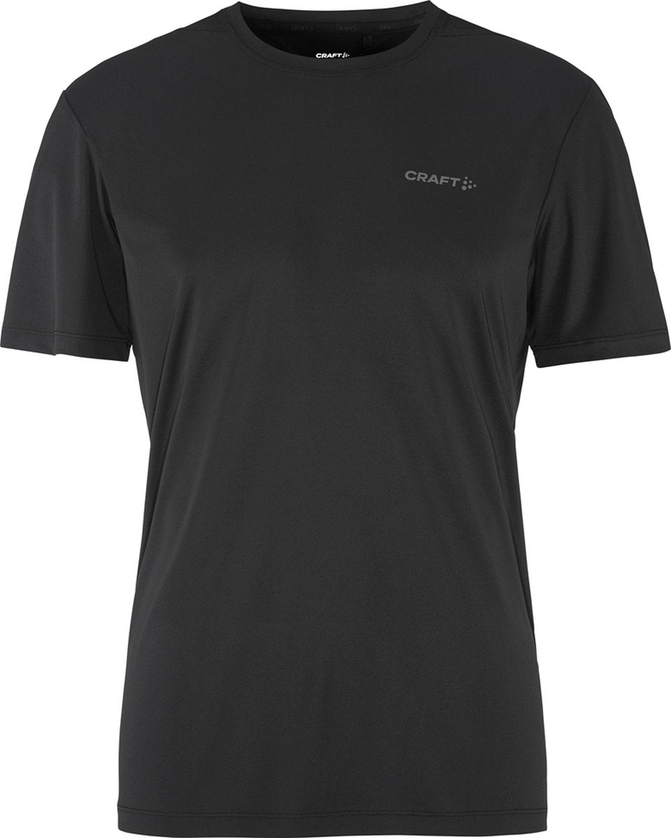 Maglietta sportiva da uomo Craft core essence ss tee 2 m - nera