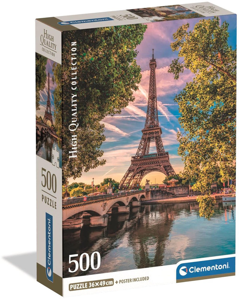 Puzzle di puzzle Clementoni lungo la Senna, 500st.