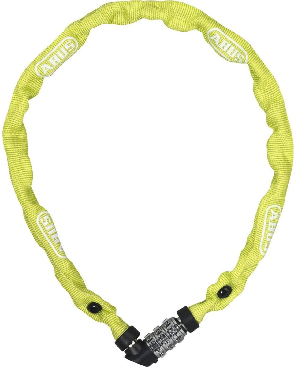 Lucchetto a catena Abus 1200 web verde limone 60 cm