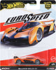 Hot wheels jbk78, macchina da corsa, 3 anni, metallo, nero, arancione