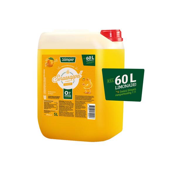 Sciroppo di limonata Slimpie all'arancia (5 litri)