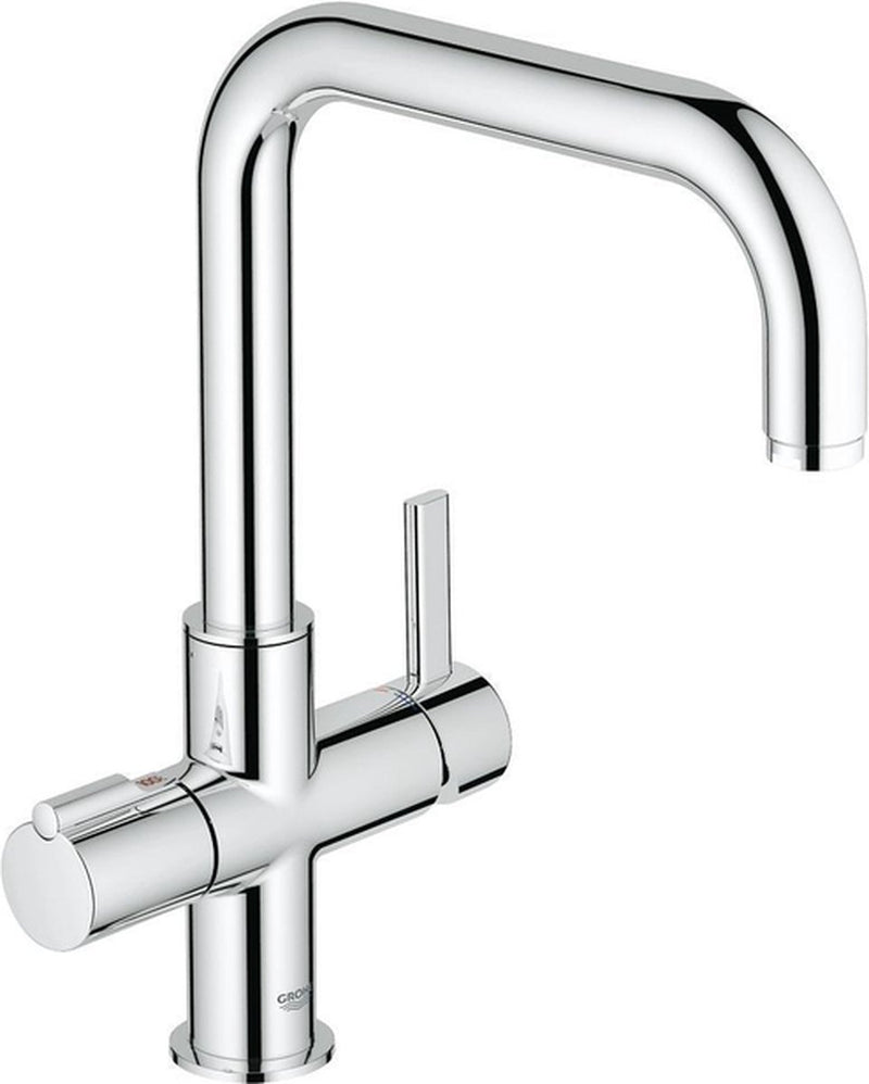 Grohe rosso - rubinetto cucina duo, cromo 30097000