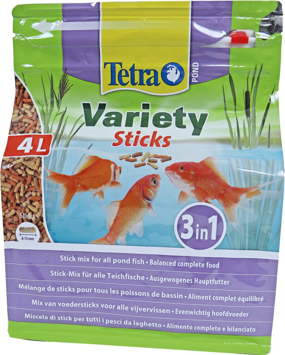 Tetra pond variety sticks 4 liters