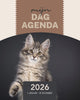 Saam mijn dag agenda 2026 - uitgeverij-agenda-1 dag pagina-dagindeling-prikkelarm-spiraalgebonden-hardcover-grootletter