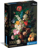Clementoni - rompecabezas - 1000 piezas - cuenco de flores - rompecabezas para adultos