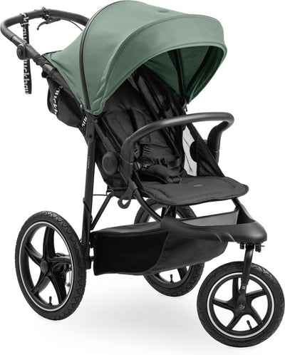 Hauck runner 3 - buggy - xl air wheels - suspension - jungle green