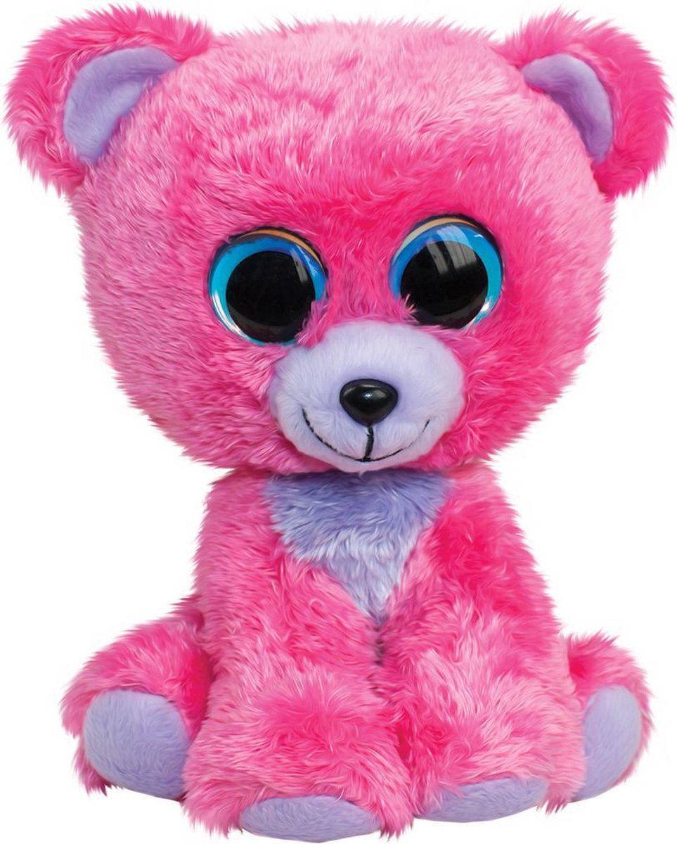 Lumo stars lumo bear raspberry - big - 24cm