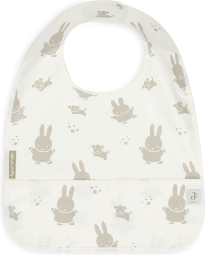Bavaglino impermeabile Jollein x Miffy miffy snuffy - verde oliva - 2 pezzi