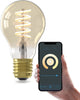 Calex smart filament led lamp - e27 - warm wit licht - goud - slimme verlichting - a60 - 7w