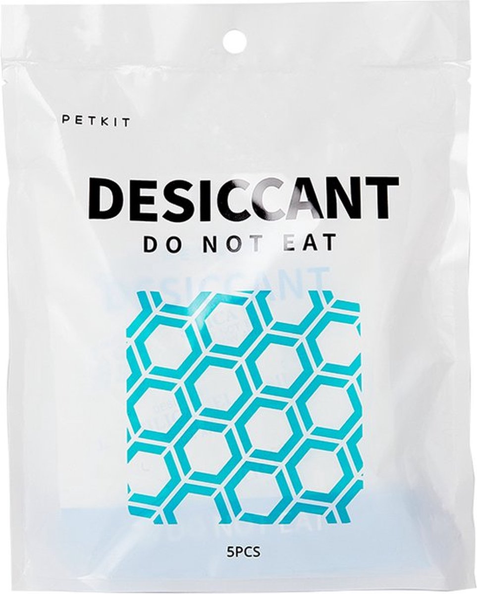 Petkit - feeder desiccant - 5 x 30 g - droogzak - droogmiddel - fresh element mini en fresh element mini pro