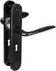 Taburete lago Impresso con escudo ovalado SL56 tornillo aluminio negro