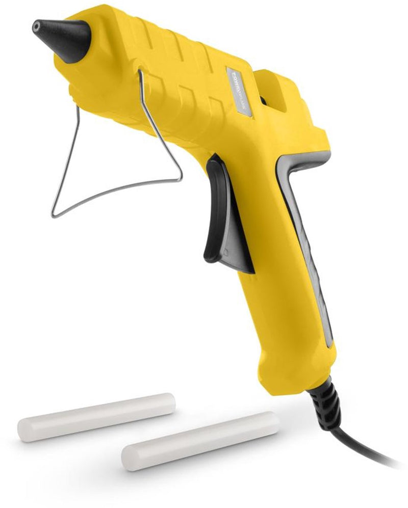 Pistola per colla elettrica Powerplus powx143 - utensile da 78 W - 5 min. riscaldamento - con 2 cartucce di colla - con 1 ugello