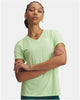 Camiseta deportiva Under Armour UA HG Armor Comp SS-Blu Hombre - Midnight Navy - Blanco