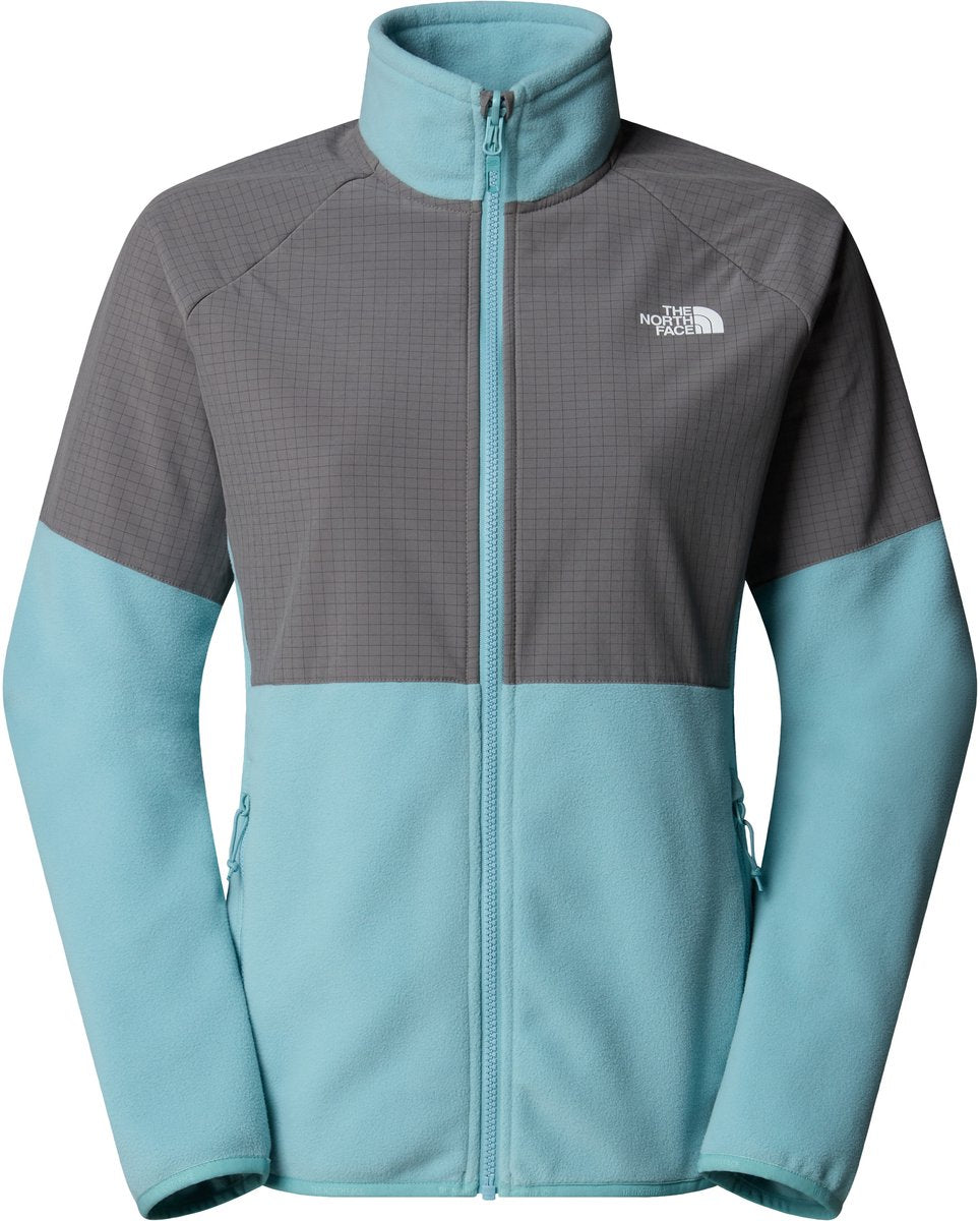 The North Face W Glacier Heavyweight Full Zip Jacket Chaqueta de exterior para mujer - blue eclipse smoked pea