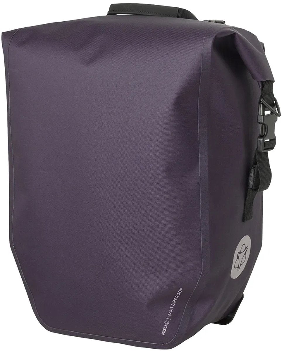 Agu clean borsa singola per bicicletta riparo click'ngo grande - velluto viola - 21