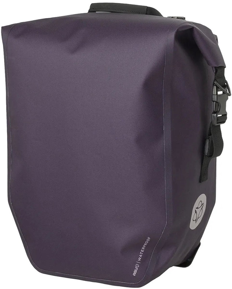 Agu clean bolsa de bicicleta individual refugio click'ngo grande - terciopelo morado - 21