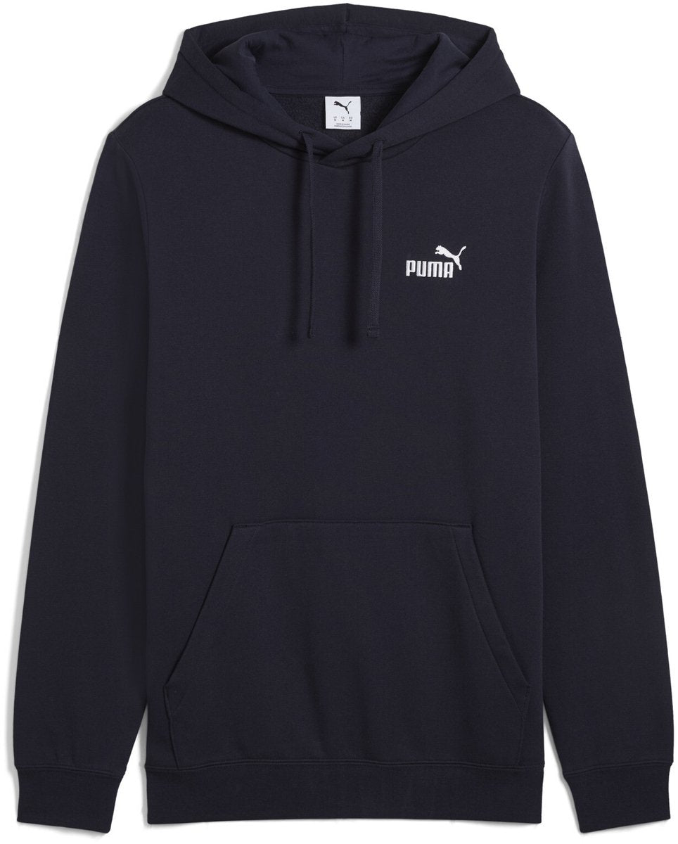 Puma ess piccolo n. 1 maglione unisex con cappuccio e logo - new navy