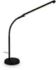 B.k.licht briloner mura – Lampada da scrivania a LED – lampada da tavolo con controllo touch – dimmerabile – luce bianca calda – funzione memory – nero – 36,6x13x45,4 cm
