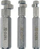 Yato yt-21793 - set nypl sleutels - 3 8 , 1 2 , 3 4 - gehard en gegalvaniseerd
