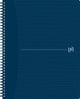 Oxford origins - duurzaam notitieboek - a4+ - geruit - 5mm - 70 vel - blauw