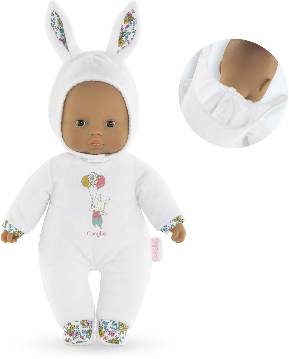 Corolle mon doudou sweet heart babypop - konijn wit, 30cm