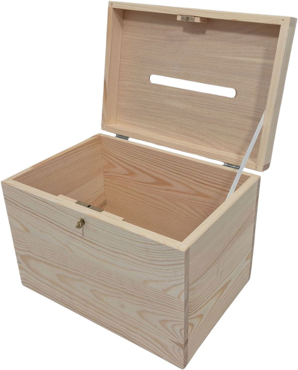 Box di busta in legno Playwood con serratura