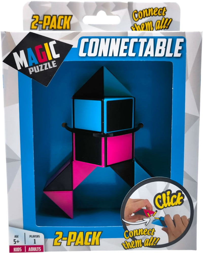 Magic puzzle connectable puzzelset 2 pack voor kinderen.