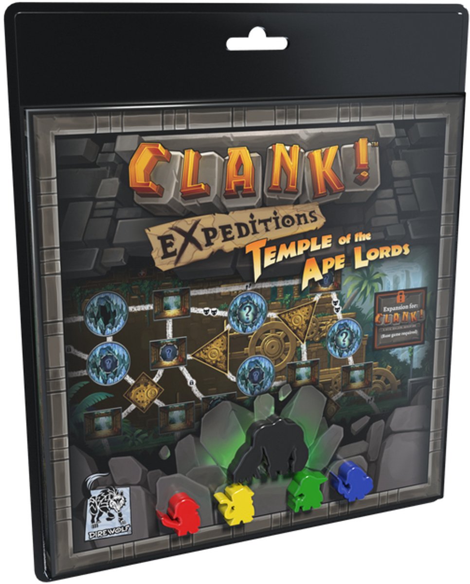 Il gioco da tavolo Asmodee clangore! espansione del tempio delle spedizioni dei signori delle scimmie.