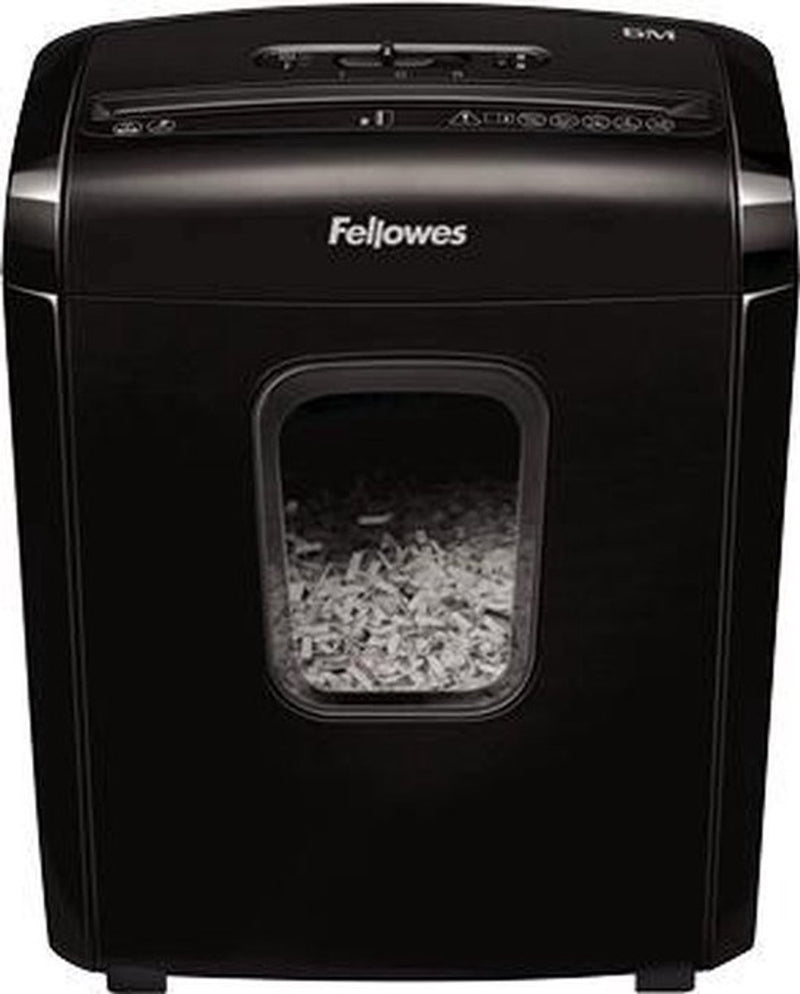 Fellowes 6m - distruggidocumenti - tritacarte mini-taglio p4 - 6 fogli
