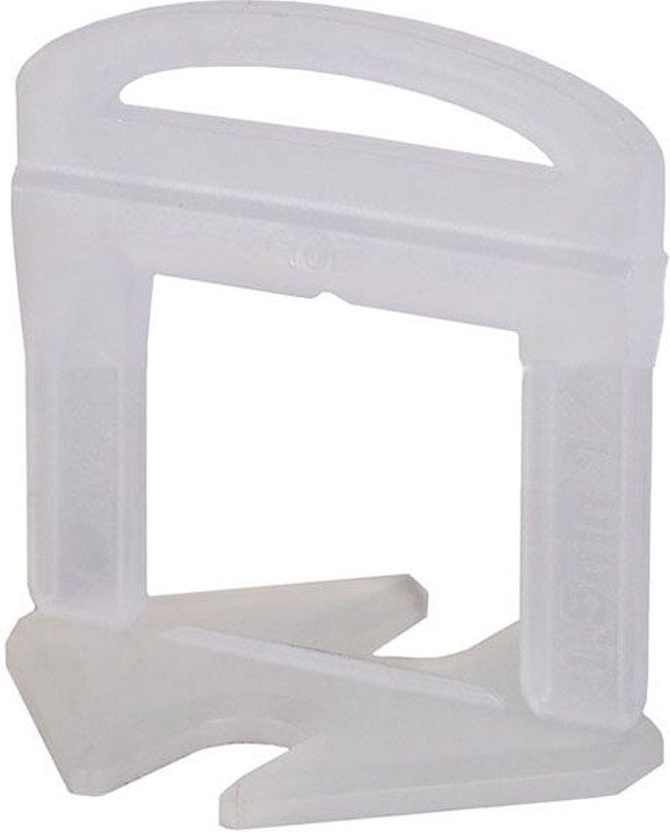 Rubi delta level system - tegeluitlijningsclips - 3-12 mm - 0,5 mm - 200 stuks