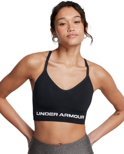 Reggiseno sportivo da donna Under Armour Vanish senza cuciture - nero