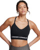 Under armor vanish seamless low bra women's sports bra - black