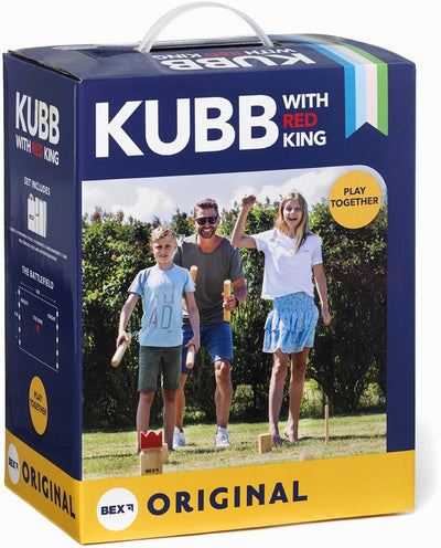 Kubb de goma original con Red King