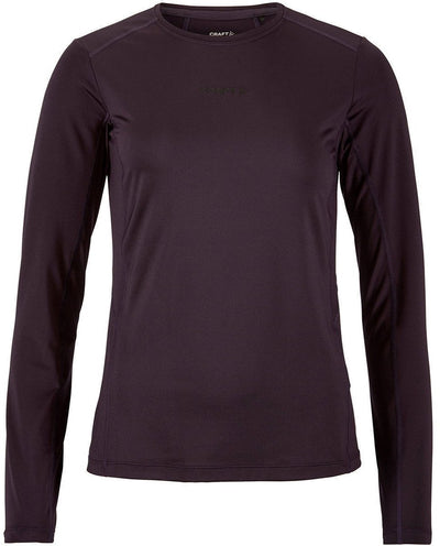 Craft adv essence 2 running manica lunga da donna - dk plum | dimensione: l