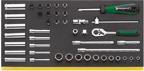 Set di bussole ad inserto Stahlwille 1 4 pz
