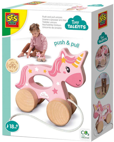 SES Houten Trekvier 2 en 1 - Unicornio