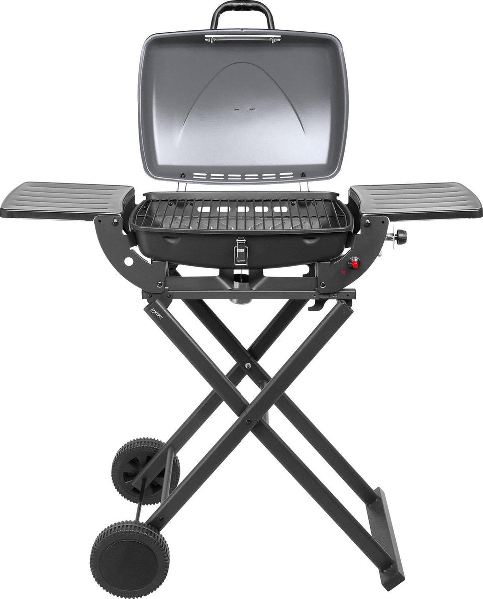 Teesa tsa0150 - barbacoa de gas portátil bbq 1000 con base