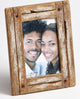 Walther dupla - marco de retrato de madera - tamaño de foto 10x15 cm - blanco natural