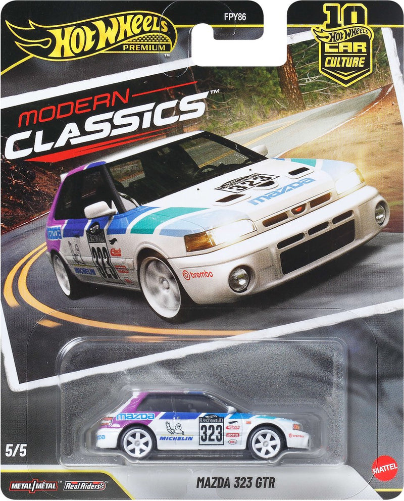 Hot wheels premium car culture - mazda 323 gtr