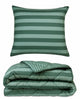 Ambiante ohana - edredón sin funda (incl. 2 fundas de almohada) - 140x200 cm - verde - todo el año - lavable