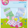 Dolls Sokkks 3 coppie, 28-35 cm