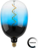 Lampada LED Eglo - E27 - ø 18 cm - T180 - blu - 2000k - dimmerabile