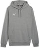 Puma teamgoal casuals hoody heren sporttrui - medium gray heather- white