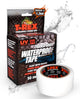 Kip t-rex – waterdichte transparante plakband 50 mm x 1,5 m – zelfklevende reparatietape voor zwembaden, buitengebruik, scheuren en lekkages – onderwaterreparatie van zwembaden – uv- en hittebestendig – flexibel en extreem sterk