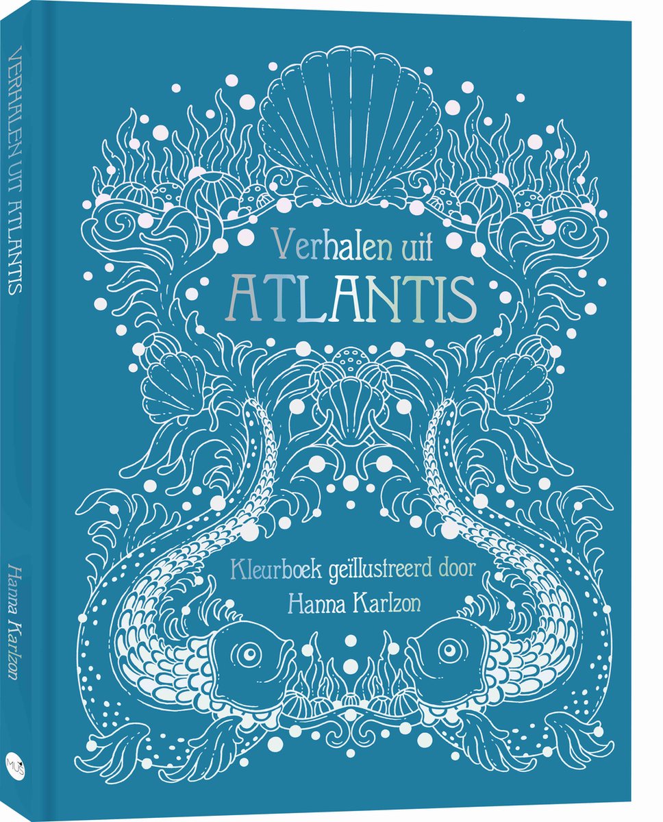 Storie di Hanna Karlzon da Atlantide - libro da colorare per adulti