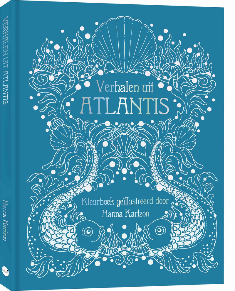 Storie di Hanna Karlzon da Atlantide - libro da colorare per adulti