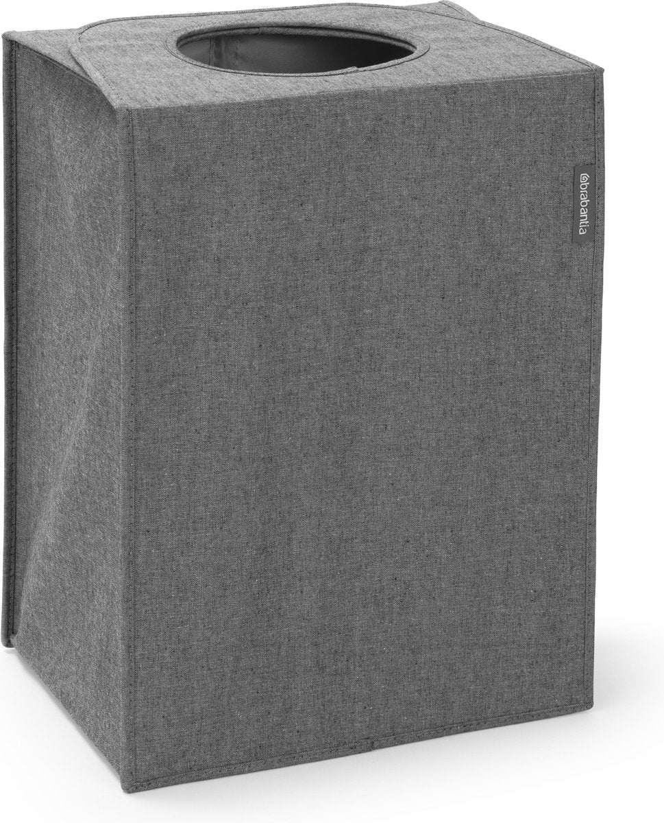 Cesta portabiancheria Brabantia - con coperchio - 55 l - pepe nero
