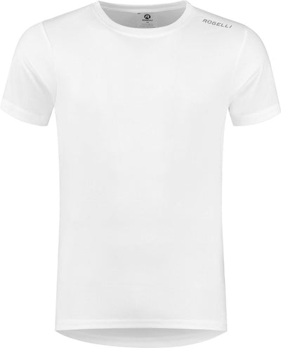 Rogelli promo hardloopshirt heren - korte mouwen - wit - m