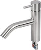Grifo para lavabo Differnz - grifo monomando - grifo curvo - frío caliente - cromo mate